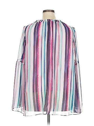 Jennifer Lopez Long Sleeve Blouse (view 2)
