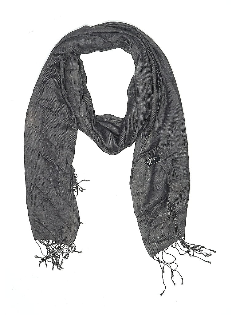 Pre-owned Jones New York Scarf In Gray