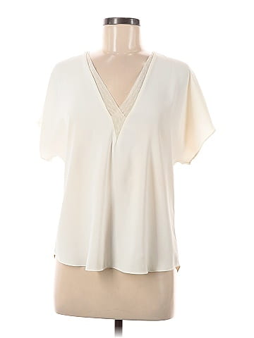 White House Black Market Short Sleeve Blouse (view 1)