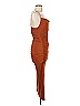 Hello Molly 100% Polyester Brown Cocktail Dress Size 6 - photo 3