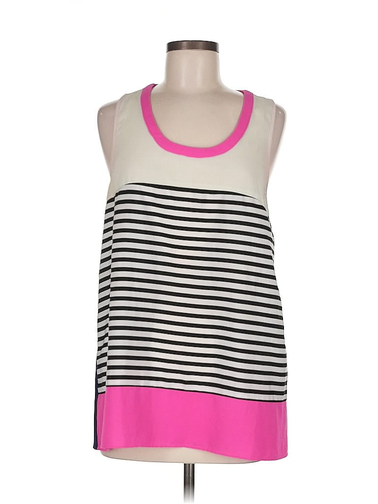 Pre-owned 41hawthorn Sleeveless Top Blue Halter Neckline Tops