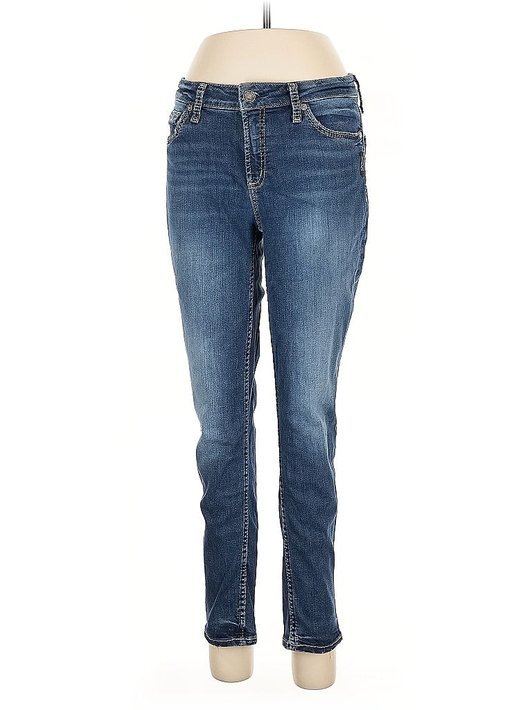 Silver Jeans Co. Solid Blue Jeans Size 30 waist - photo 1