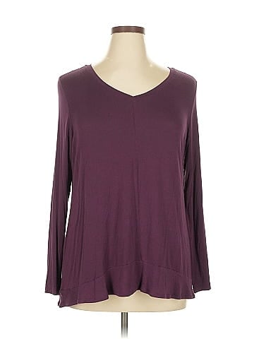LOGO by Lori Goldstein 3/4 Sleeve T-Shirt (view 1)