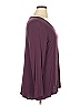 LOGO by Lori Goldstein Burgundy Purple 3/4 Sleeve T-Shirt Size 1X - photo 3