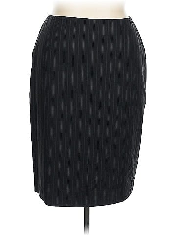 Linda Allard Ellen Tracy Wool Skirt (view 1)