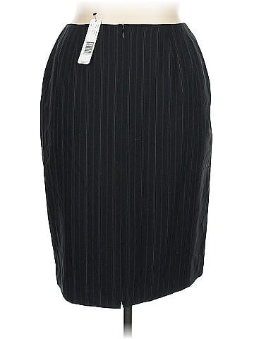 Linda Allard Ellen Tracy Wool Skirt (view 2)