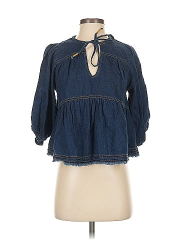 Pilcro 3/4 Sleeve Blouse (view 1)
