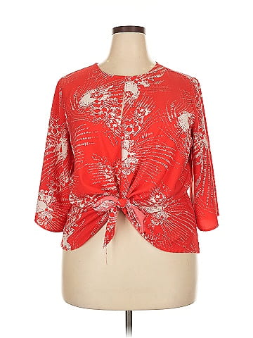 Chelsea28 3/4 Sleeve Blouse (view 1)