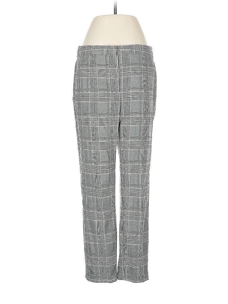H&M Plaid Gray Dress Pants Size 6 - photo 1