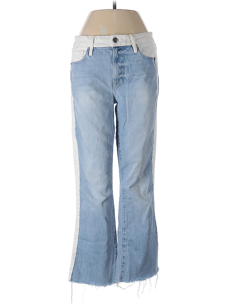 Pre-owned Frame Jeans In Blue