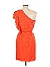 an original MILLY of New York Orange Cocktail Dress Size 10 - photo 2