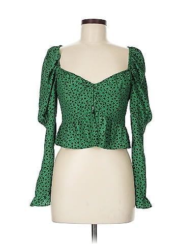 Topshop 3/4 Sleeve Blouse (view 1)