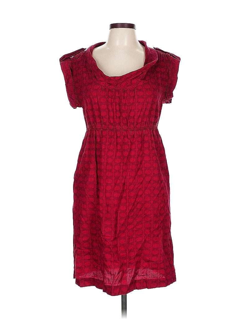 Pre-owned Fossil Casual Dress In Red