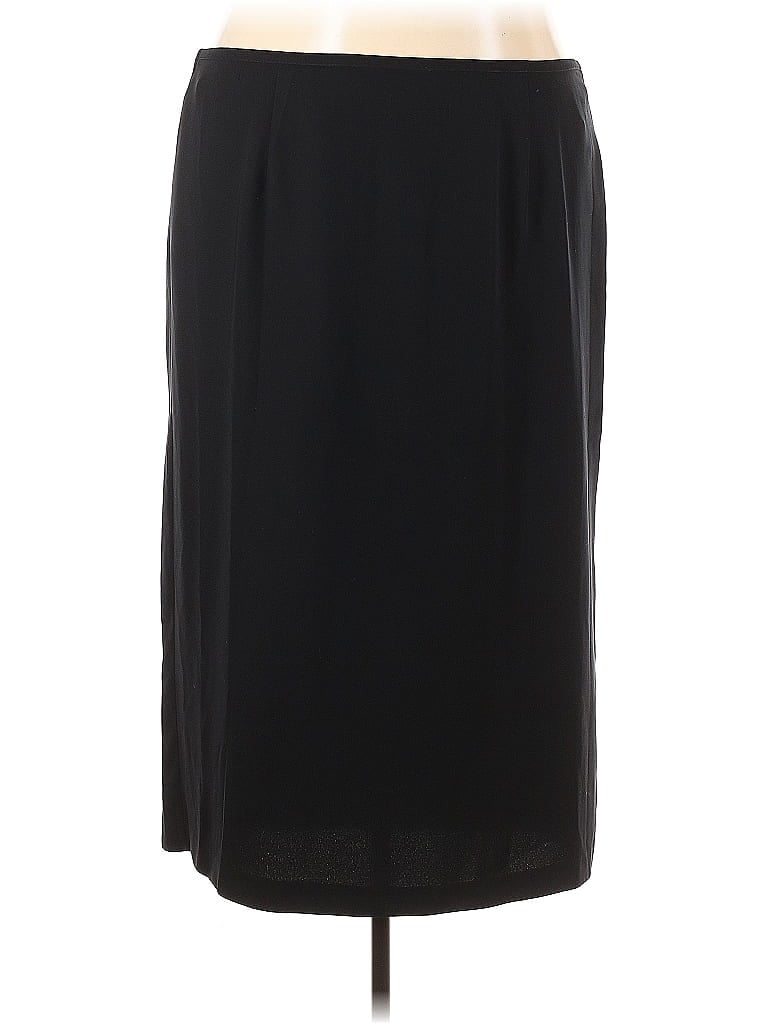 Pre-owned Venezia Formal Skirt In Black