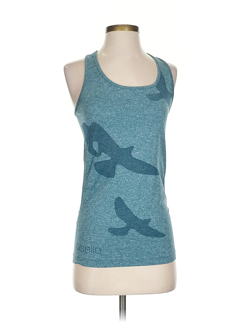 Oiselle Teal Tank Top Size S - photo 1