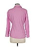 Ann Taylor Factory 100% Cotton Pink Long Sleeve Button-Down Shirt Size 8 - photo 2