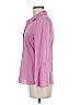 Ann Taylor Factory 100% Cotton Pink Long Sleeve Button-Down Shirt Size 8 - photo 4