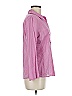 Ann Taylor Factory 100% Cotton Pink Long Sleeve Button-Down Shirt Size 8 - photo 3