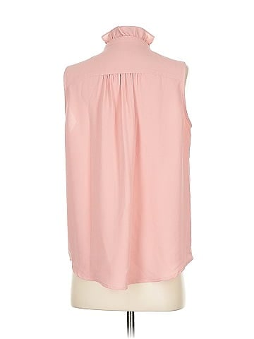 Anne Klein Sleeveless Button-Down Shirt (view 2)