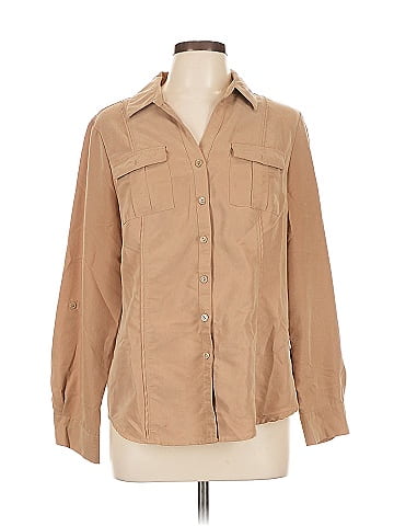 Roz & Ali Long Sleeve Button-Down Shirt (view 1)