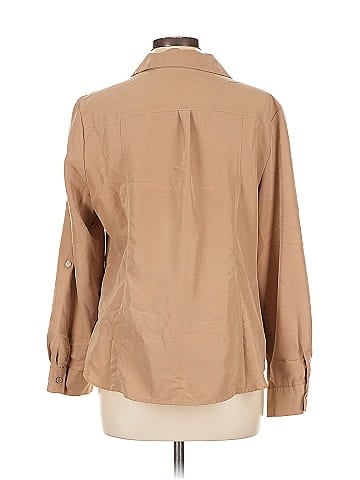 Roz & Ali Long Sleeve Button-Down Shirt (view 2)