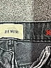 Sézane Chevron-herringbone Black Jeans Size 36 waist - photo 6