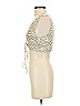 Motel 100% Viscose Ivory Sleeveless Blouse Size S - photo 4