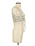 Motel 100% Viscose Ivory Sleeveless Blouse Size S - photo 3