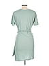 Rails 100% Cotton Solid Green Casual Dress Size L - photo 2
