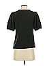 A New Day Black Short Sleeve Top Size XS - photo 2