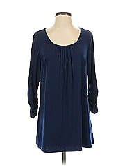 Susan Graver 3/4 Sleeve Blouse