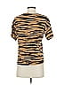 LNA 100% Cotton Animal Print Brown Short Sleeve T-Shirt Size XS - photo 2