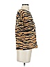 LNA 100% Cotton Animal Print Brown Short Sleeve T-Shirt Size XS - photo 3