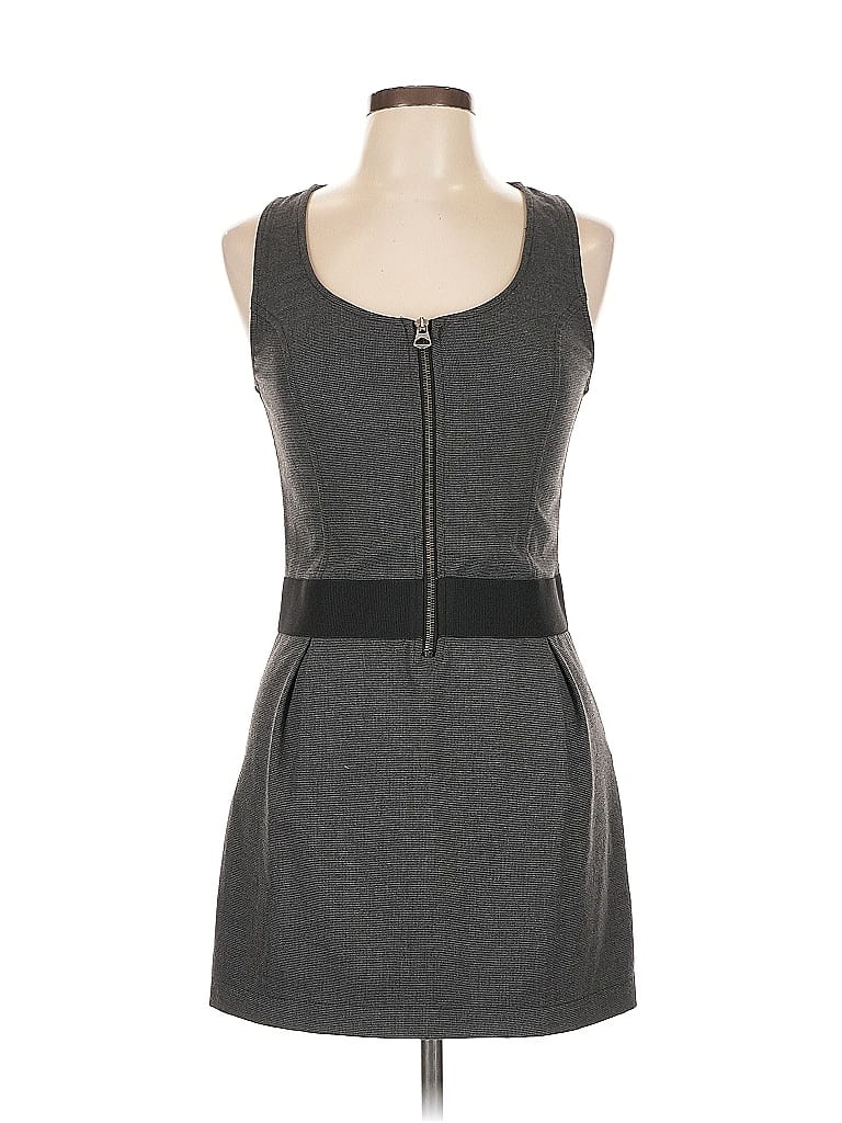 Pre-owned Zara Trf Casual Dress In Gray