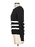 Nicole Miller Color Block Stripes Black Pullover Sweater Size P (petite) - photo 5