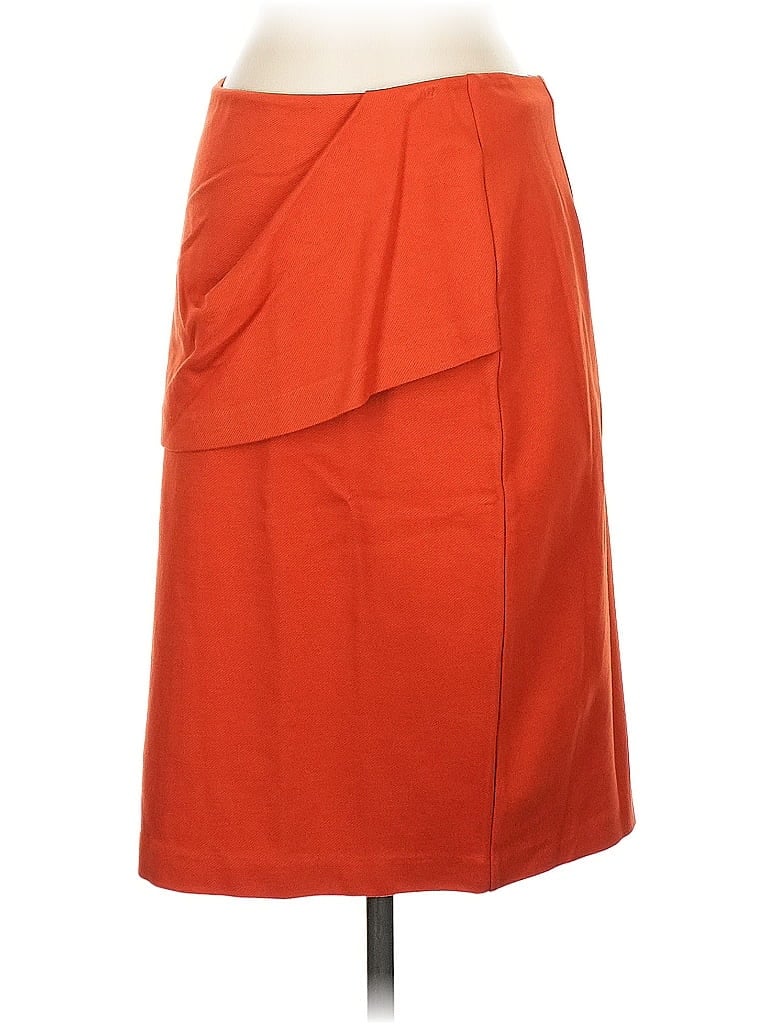 Pre-owned Cabi Casual Skirt In Orange