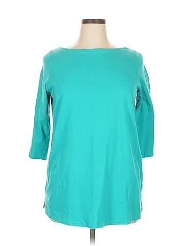 Woman Within 3/4 Sleeve T-Shirt (view 1)