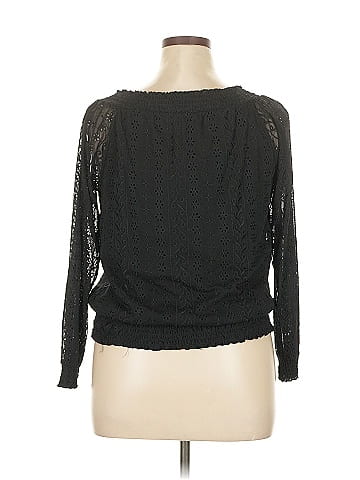 INC International Concepts Long Sleeve Blouse (view 2)