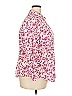 Woman Within Floral Pink 3/4 Sleeve Blouse Size 18 - photo 3