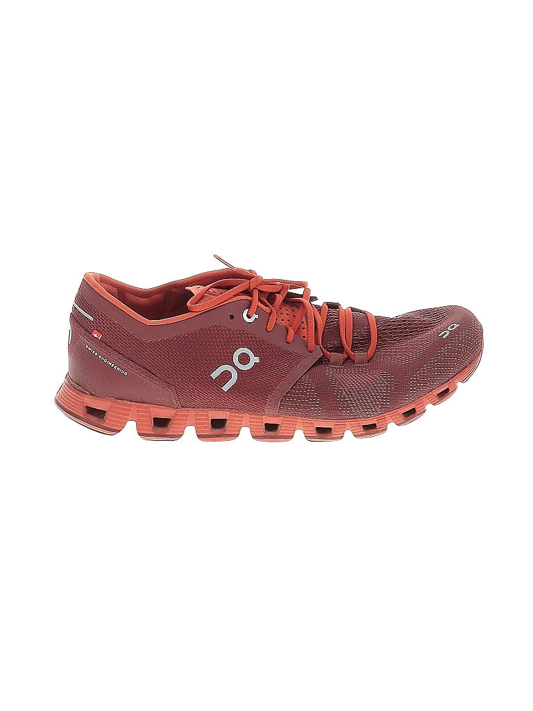 On Cloud Red Burgundy Sneakers Size 9 1/2 - photo 1