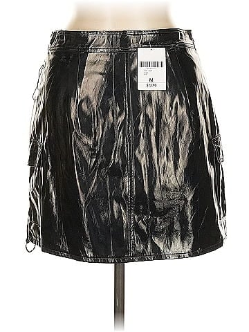 Forever 21 Faux Leather Skirt (view 2)