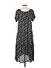 Hatch 100% Rayon Stars Black Casual Dress Size Sm Maternity (1) - photo 2