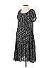 Hatch 100% Rayon Stars Black Casual Dress Size Sm Maternity (1) - photo 1