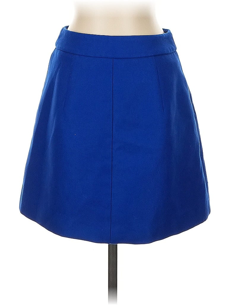 Pre-owned Express Casual Skirt In Blue