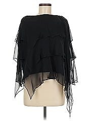 David Meister 3/4 Sleeve Silk Top