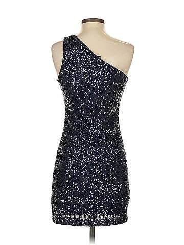 Aqua Cocktail Dress (view 2)