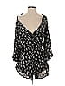 Blue Life 100% Rayon Print Black Romper Size XS - photo 1