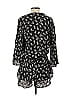 Blue Life 100% Rayon Print Black Romper Size XS - photo 2
