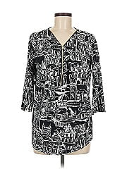 Belle By Kim Gravel 3/4 Sleeve T Shirt