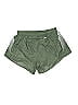 Oiselle 100% Nylon Metallic Green Athletic Shorts Size 2 - photo 2